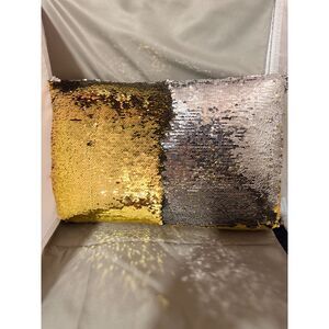 NEW Aviva Stanoff Design Mermaid Sequin Throw Pillow